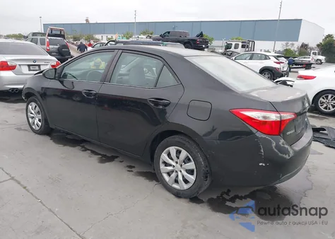 2014 Toyota Corolla Le z USA, uszkodzony, nr VIN 5YFBURHE0EP076364